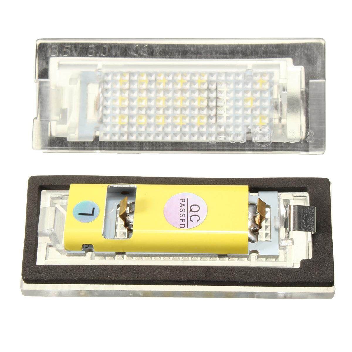 321704624263 2x White Error Free LED Number Plate Lights For Bmw E39 TOURING 00-2003