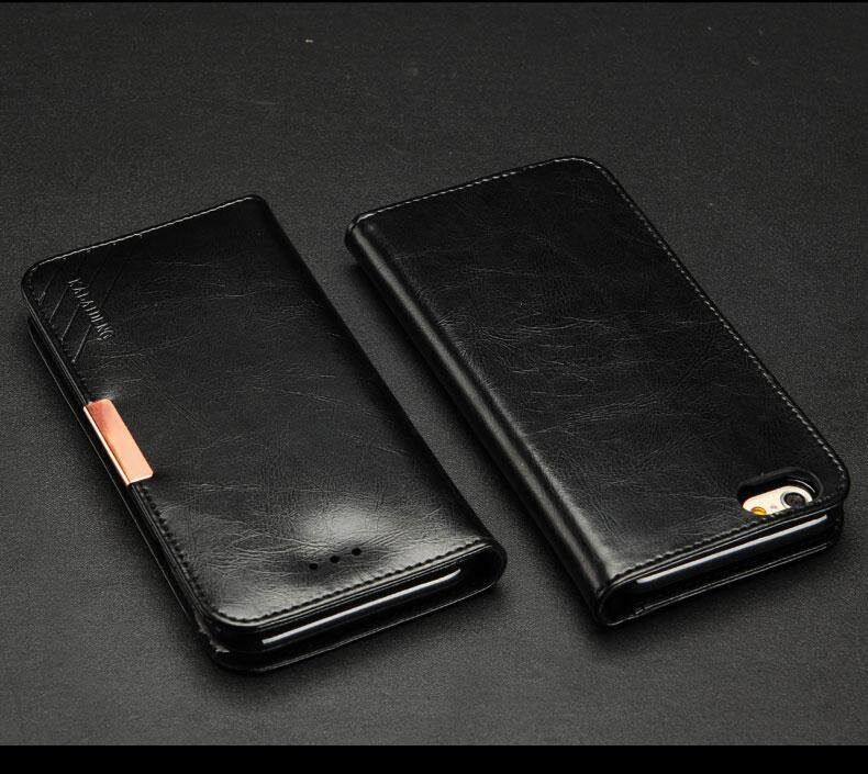 Kalaideng RoyaleII Series IPhone6 Plus Leather Phone Case Black