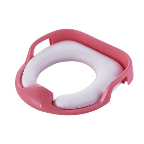 Soft Potty Seat With Handle- Pink
