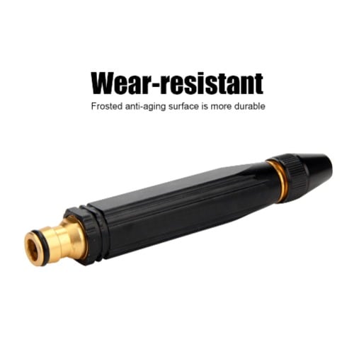 Car Wash Water Gun Straight Nozzle Aluminum Alloy