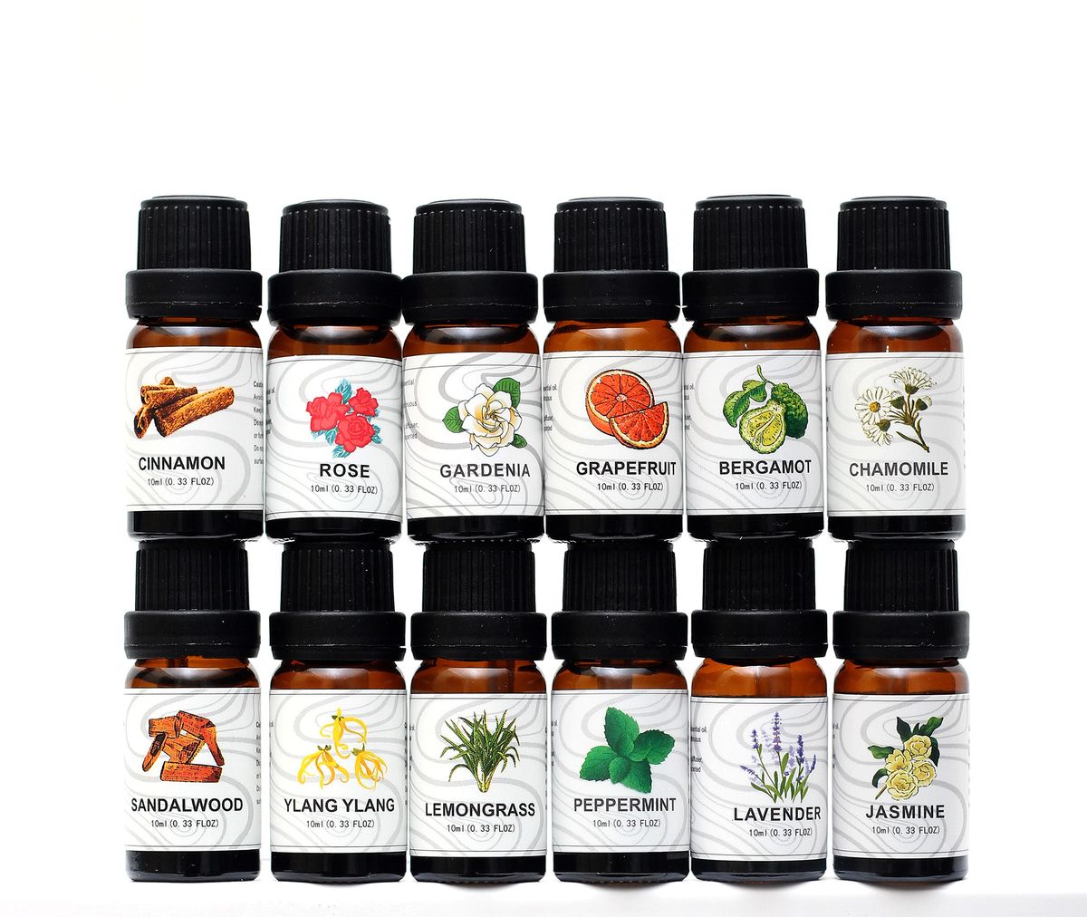 Pot Pourri & Burner Oil - 12 Bottles