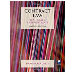 Contract Law Text Cases And Materials Seventh Edition By Ewan Mckendrick