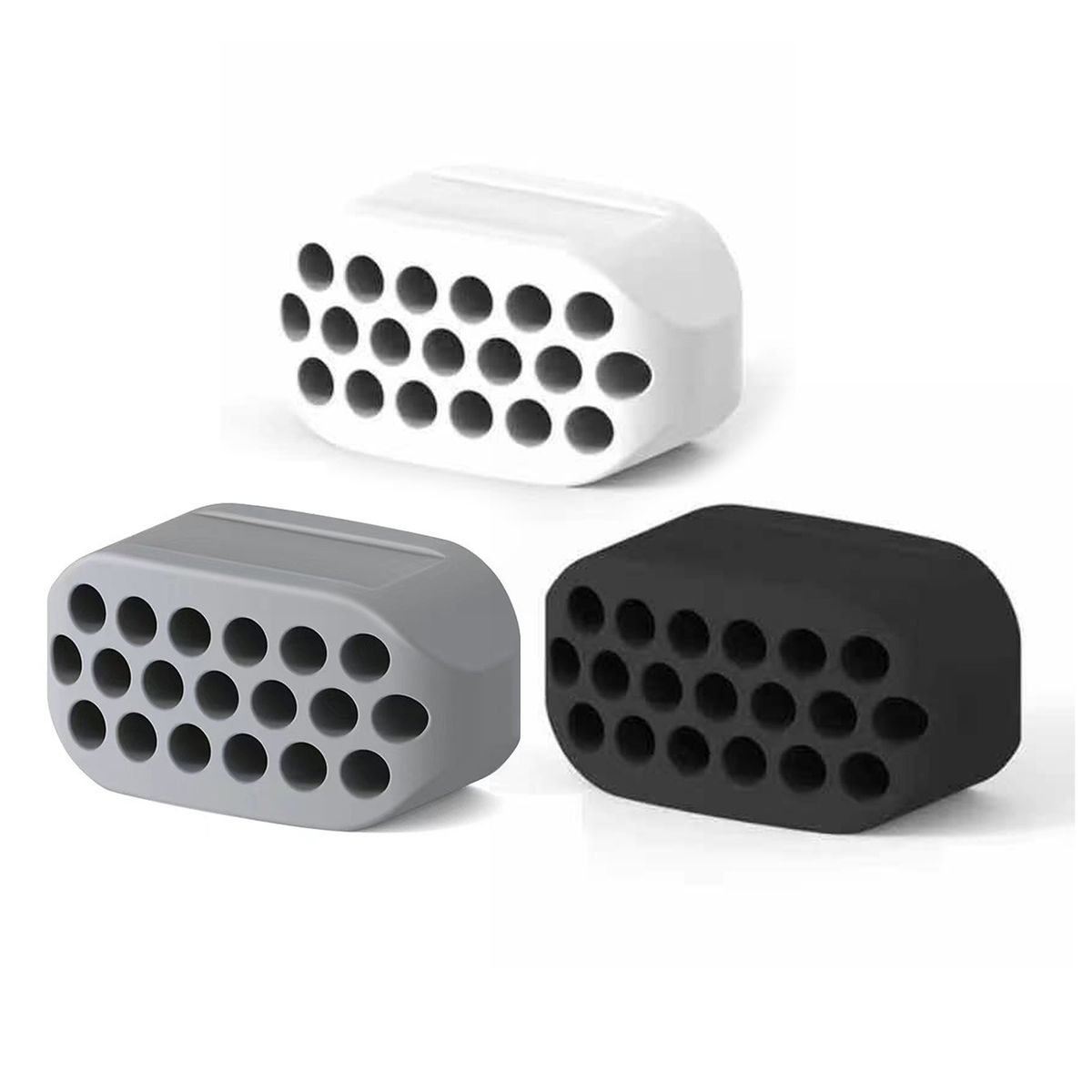 3PCS Jaw Exerciser Facial Jaw Toner Define Jawline Neck