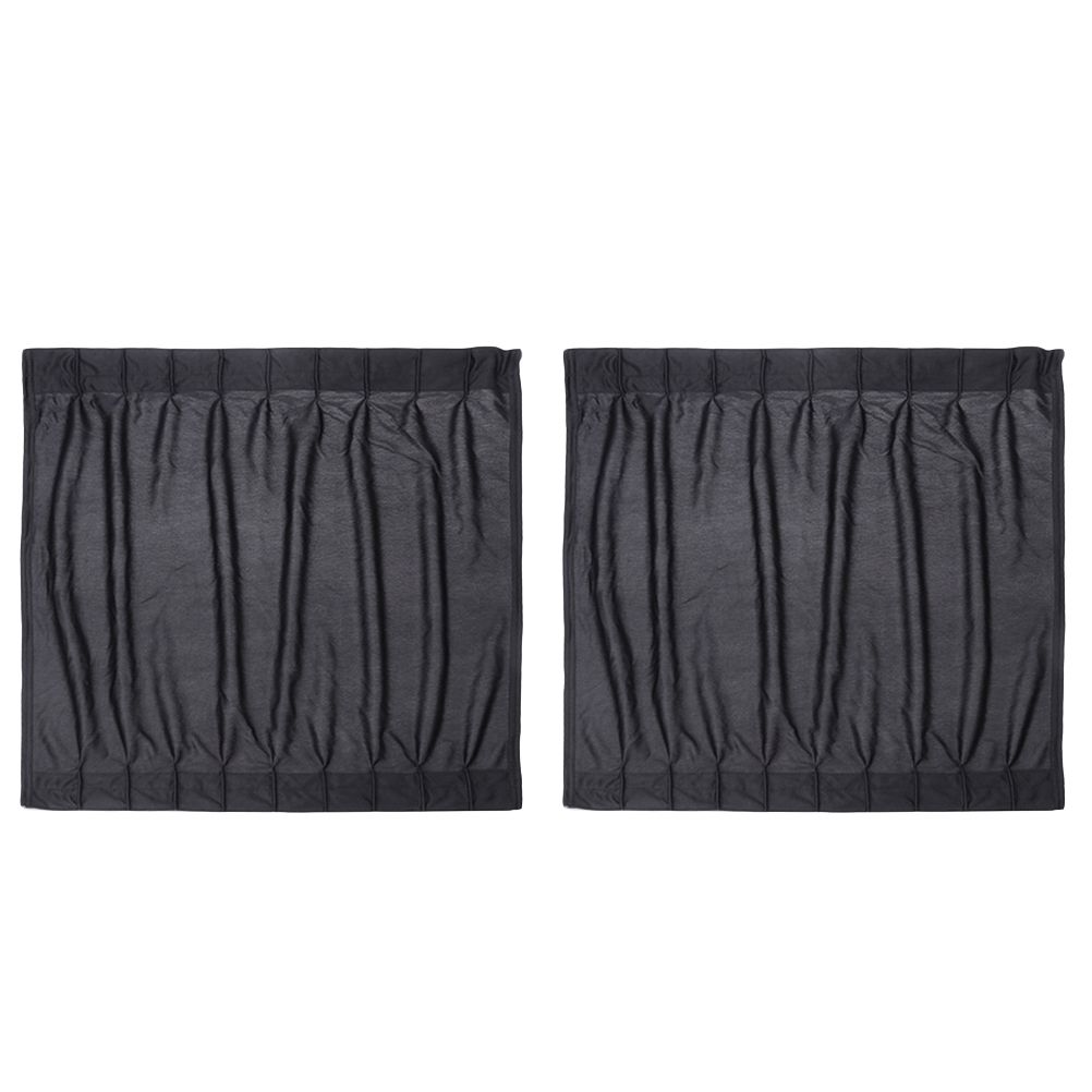 2 Pcs Black Curtains Car Side Window Curtain Blinds Car Curtains Rear Windshield Sun Shade WEF WEF