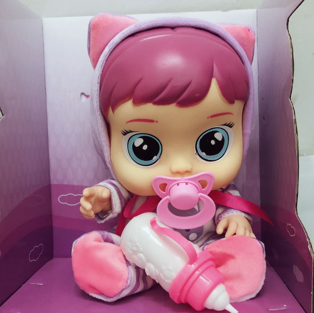 14 Inch 3D Babies Dolls Pearly Kristal Katie She Cry Tears