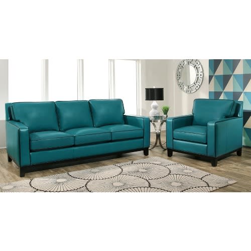 Rann 4 Seater Leather Set