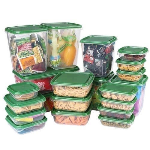 17-piece Food Storage Cans & Boxes Set