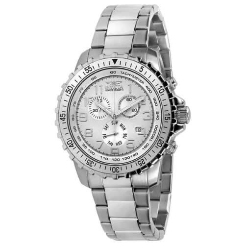 Men&rsquo;s II Stainless Steel Swiss-quartz Watch With Stainless-steel Strap - Silver