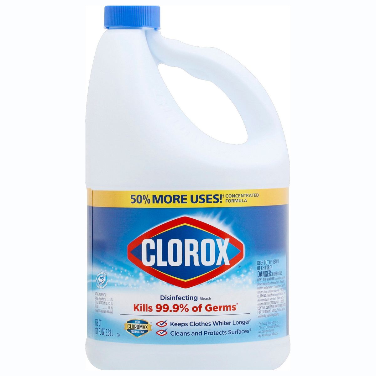 Concentrated Disinfecting Bleach 3.58 L - PACK OF 3