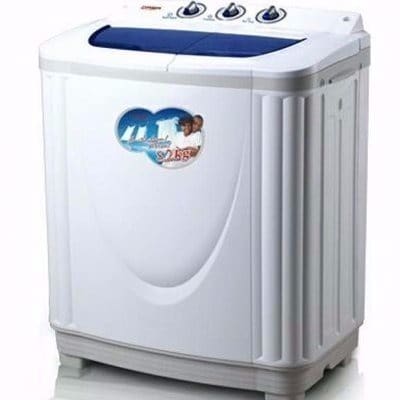 Double Tub Washing Machine Qwm-142dtbx - 8.2kg Washing Capacity & 6kg Spinning Capacity