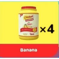 Checkers Banana Custard Powder &mdash; 1kg Jar By 4.