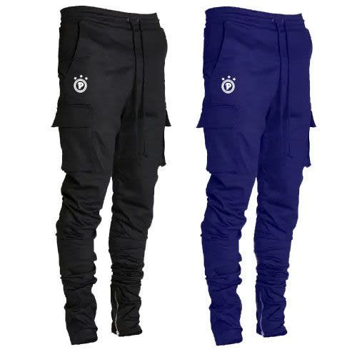Two In One Cargo Pants With Zips