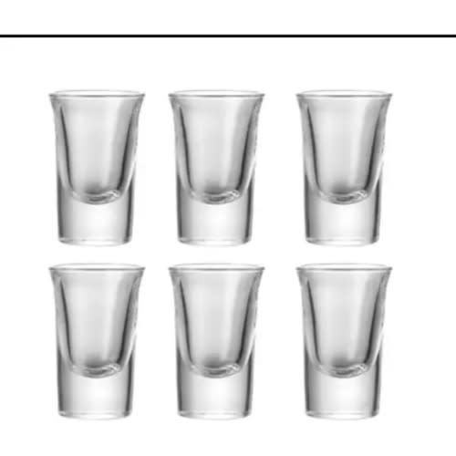 Tequila Shot Glass -1.5 Oz- 6pcs