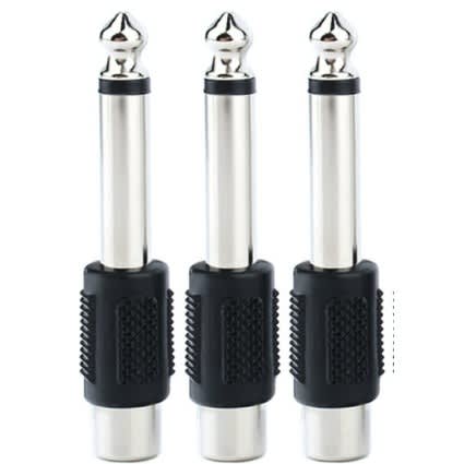 20pcs General Musical Sound  6.35 Mm Mono Jack Male