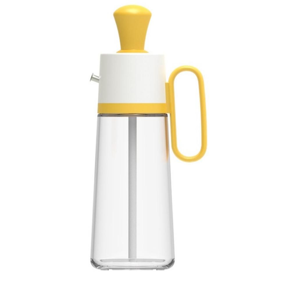 Glass Oil with Silicone Brush, for Kitchen Cooking, Baking A