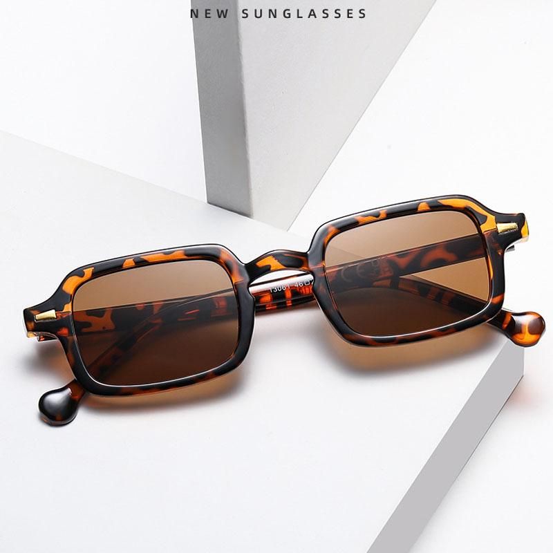 Luxurious Rectangle Sunglasses Women Oval Vintage Brand Designer Square Sun Glasses Men Shades Female Eyewear Anti-glare UV400