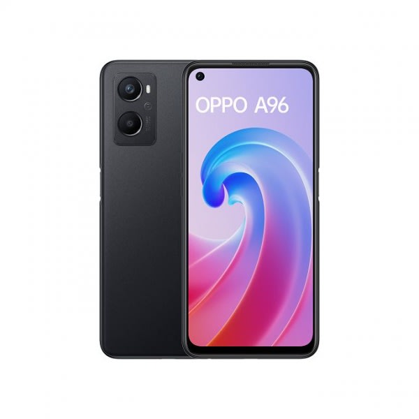 Oppo A96 - 6.59" - 8GB RAM+256GB ROM - Android 11 - 50mp + 16mp - 4g - 5000mAh - Dual Sim -Black