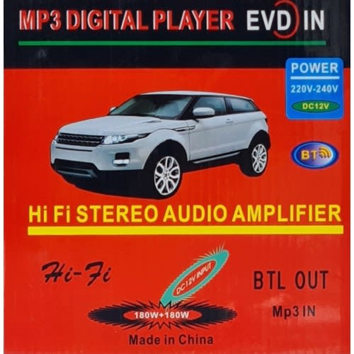 Hi-fi Stereo Audio Amplifier