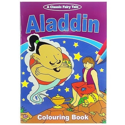 A Classic Fairy Tale Colouring Book - Aladdin