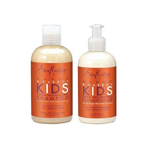 Mango & Carrot KIDS Nourishing Shampoo & Conditioner-2 PK