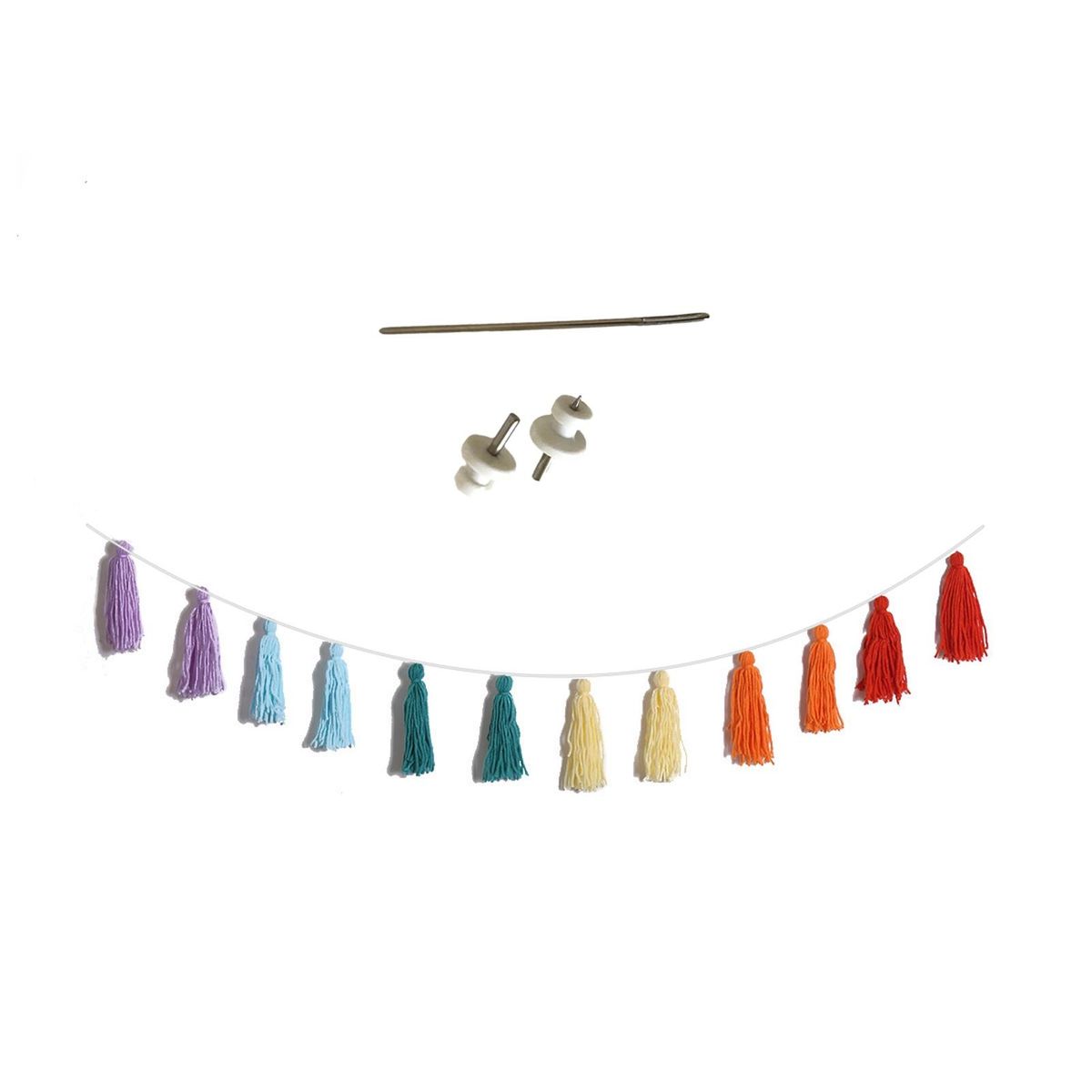 Tassel Garland Handmade Woven Tassel Garland Multicolor