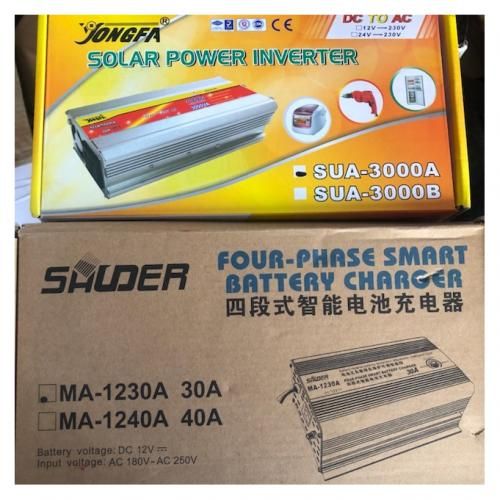 3000Watts Power Inverter With 30 Amps Charger(2in1)