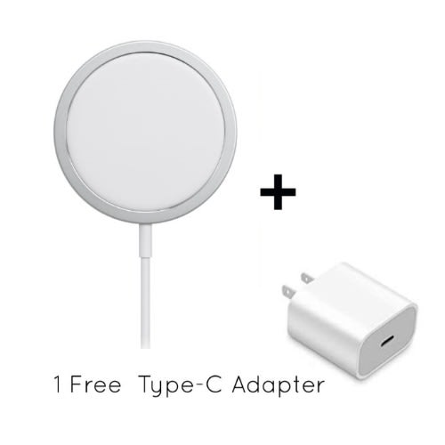 Magsafe  Wireless Charger For iPhone 11/12 + Type-C Adapter