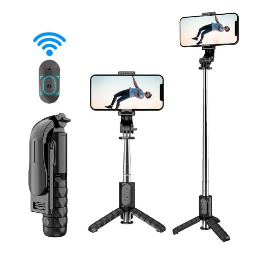 Handheld Bluetooth Selfie Tripod Stick