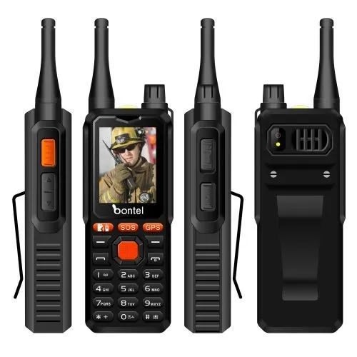 A9 Dual Sim Walkie-talkie Phone- 10000mah - Black