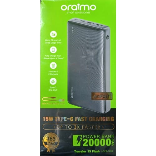 Traveler 15 Flash 20000mAh 15W Power Bank