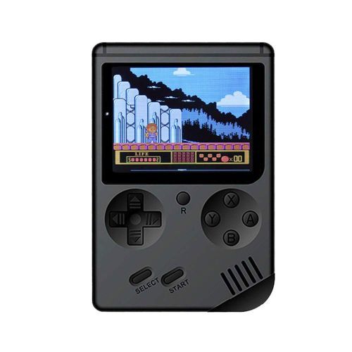 Game Console 500 Classic Games Retro FC Game Player-Black
