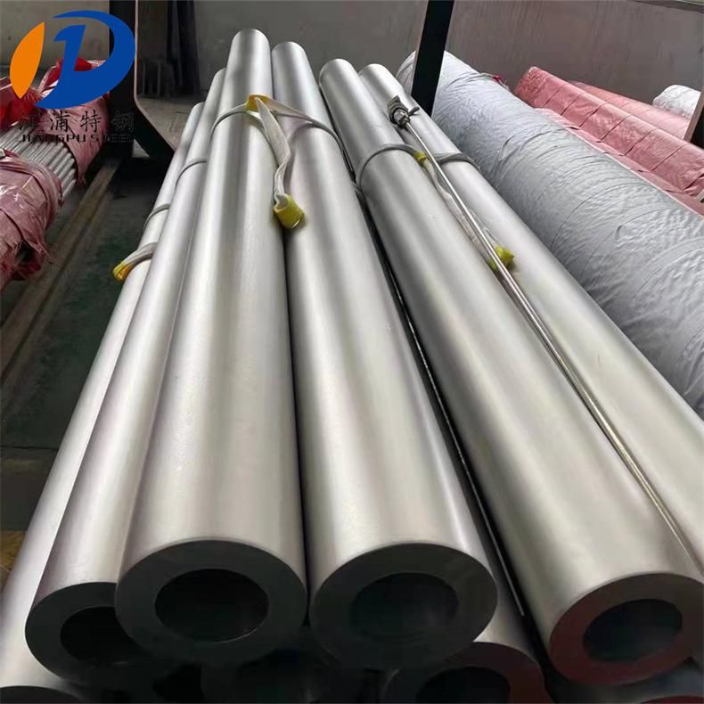 Tp304 Tp316l 2205 Stainless Steel Inner and Outer Finishing Polish Seamless Thick-Walled Tube Mechanical Manufacturing Bearing Shaft
