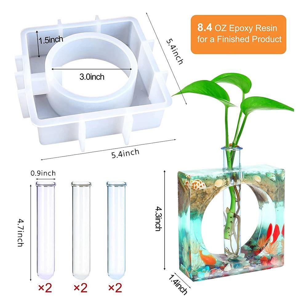 Resin Mold for Plant Propagation Station Epoxy Vase