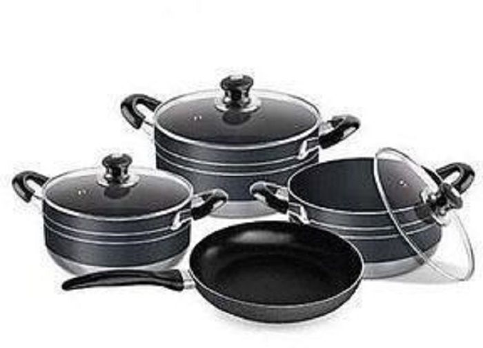 3 Non-Stick Pot Set + Frying Pan - 4 Piece