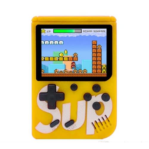 Sup Game Box 400 In 1 Games 30 Pocket Handheld Game Console - Yellow
