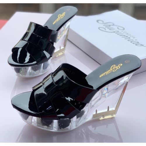 Women Fashion Wages Slippers - Size 8