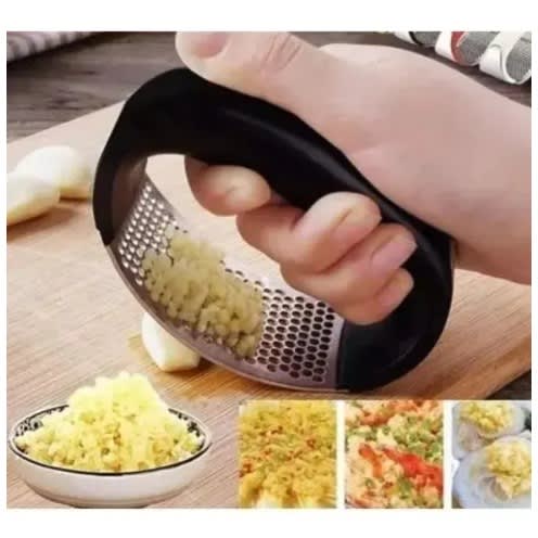 Stainless Garlic Press Crusher