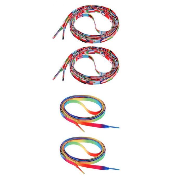 2x Roller Skates Shoelaces Shoe Laces Strings For Ice Skates Boots