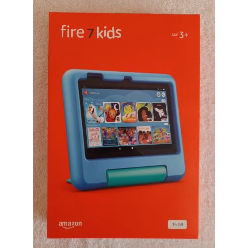 Fire Hd 7 Kids Tablet - 2022 Model - 7" Display - Ages 3-7yrs 2gb Ram - 16gb- Cyber Blue