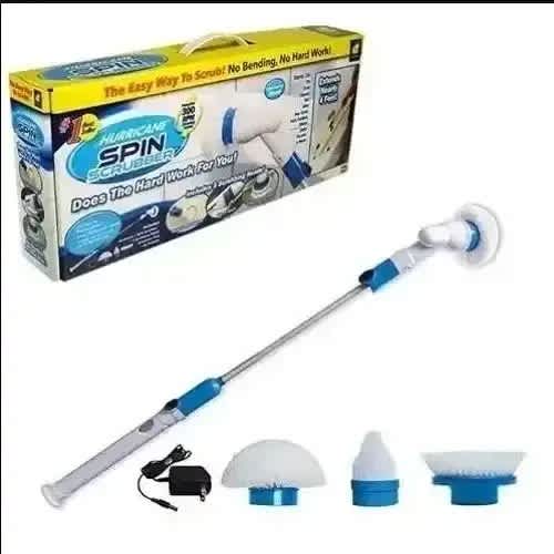 Rechargeable Spin Scrubber + Replacement Brush Heads
