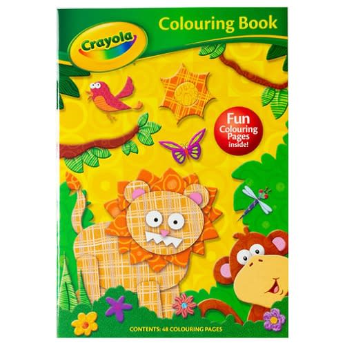 Crayola Jungle Adventure Colouring Book
