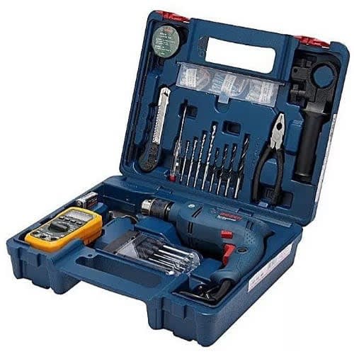 Bosch Impact Drill Gsb 550 - Electrician Kit
