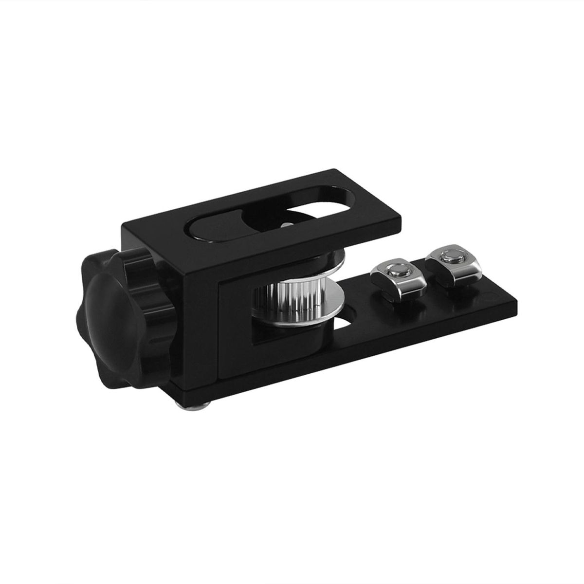 3D Printer Parts Upgrade 2020 Aluminum Profile X-axis Synchronous Belt Stretch Straighten Tensioner Compatible with Creality Ender-3 CR-10 Cr-10S 3D Printer Black