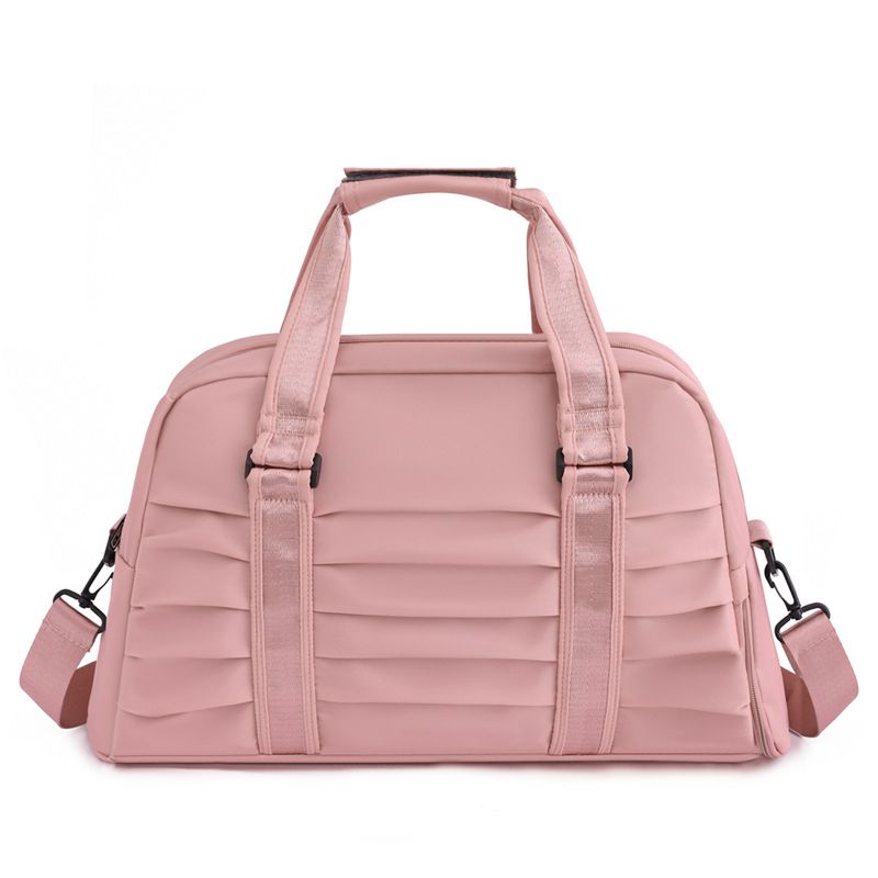 New Pleated Hand Luggage Bag Large Capacity Short-distance