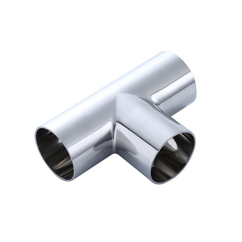 Stainless Steel Reducing Tee 316 Stainless Steel Tee Valve Pipe Fittings Reducing Pipe Union 4 Points Metal Pipe Accessories