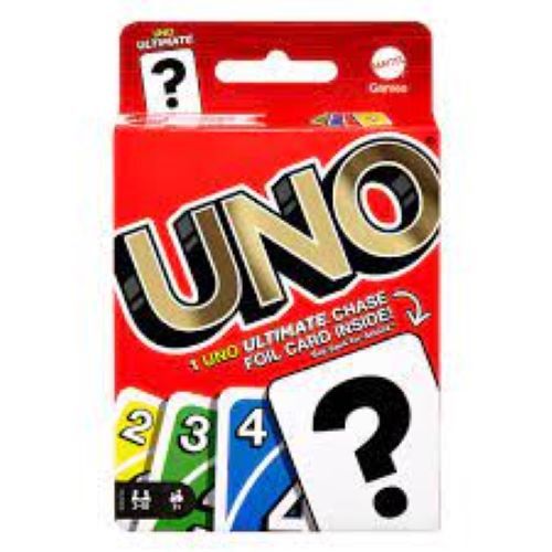 UNO Card Game With UNO Ultimate Foil Card