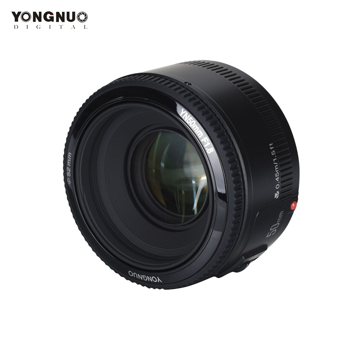 YN50mm F1.8 AF Lens 1:1.8 Standard Prime Lens Large