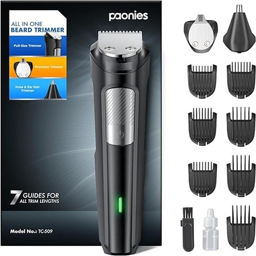 7 In 1 Rechargeable Hair Clipper / Trimmer + Free Gift