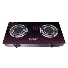 Glass Top Gas Stove- Double Burner