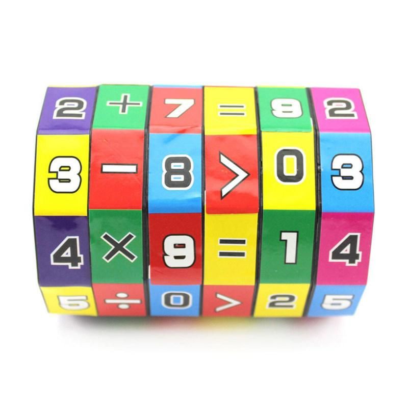 Children Kid Maths Cube Early Learning Teaching-